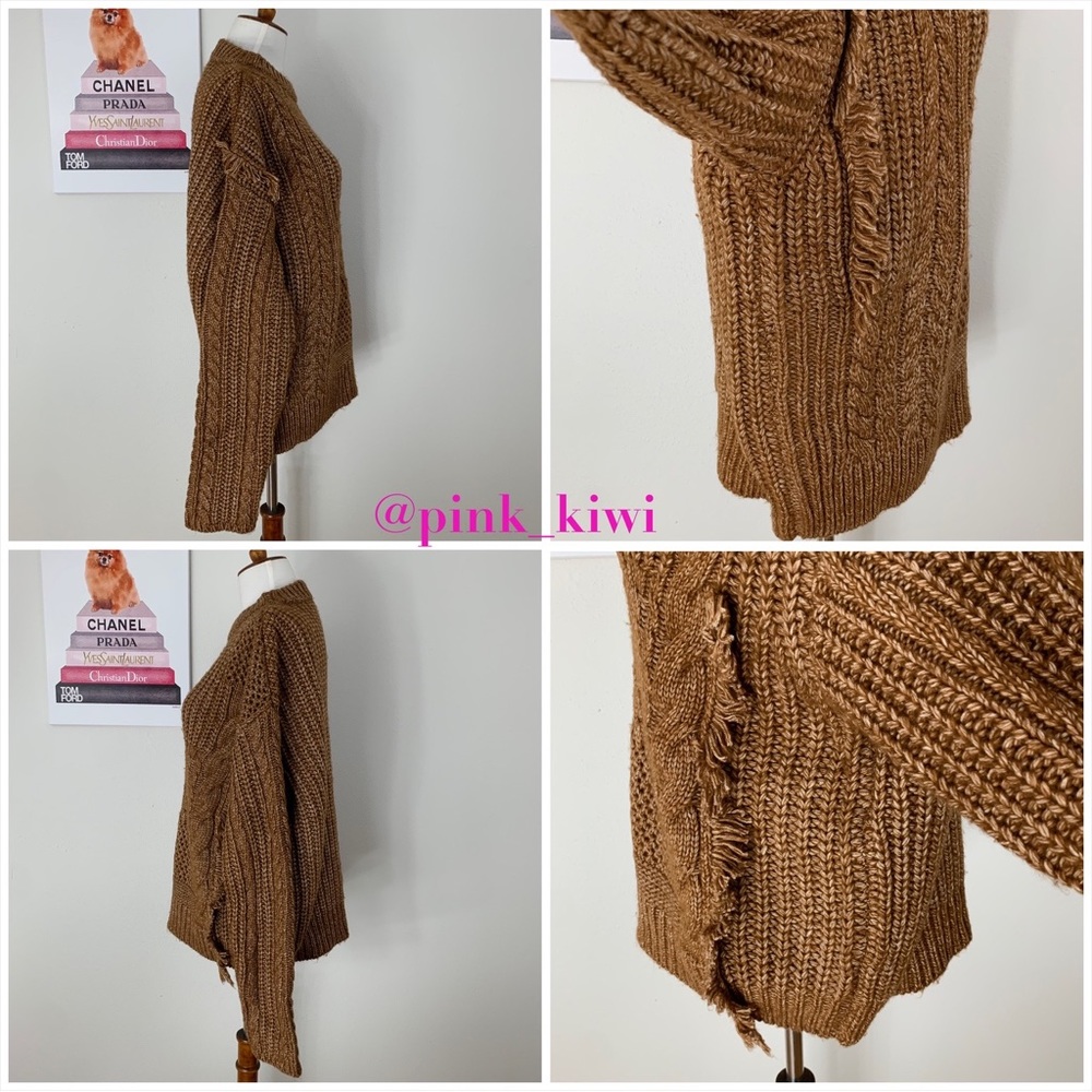 Current Air Fringe Multi-Knit Sweater - Picture 12 of 16